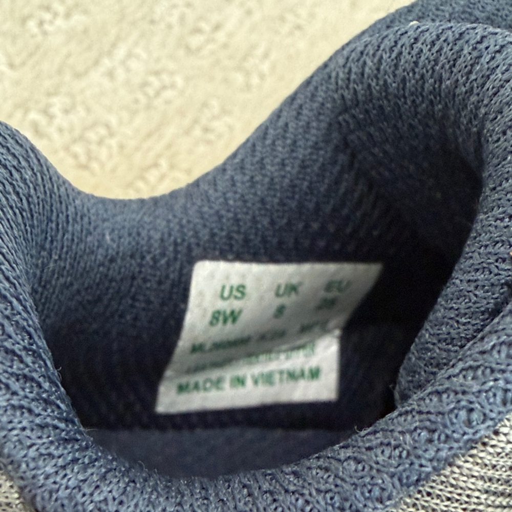 Merrell Kids Navy, Gray and Lime Athletic Sneakers - Picture 5 of 5